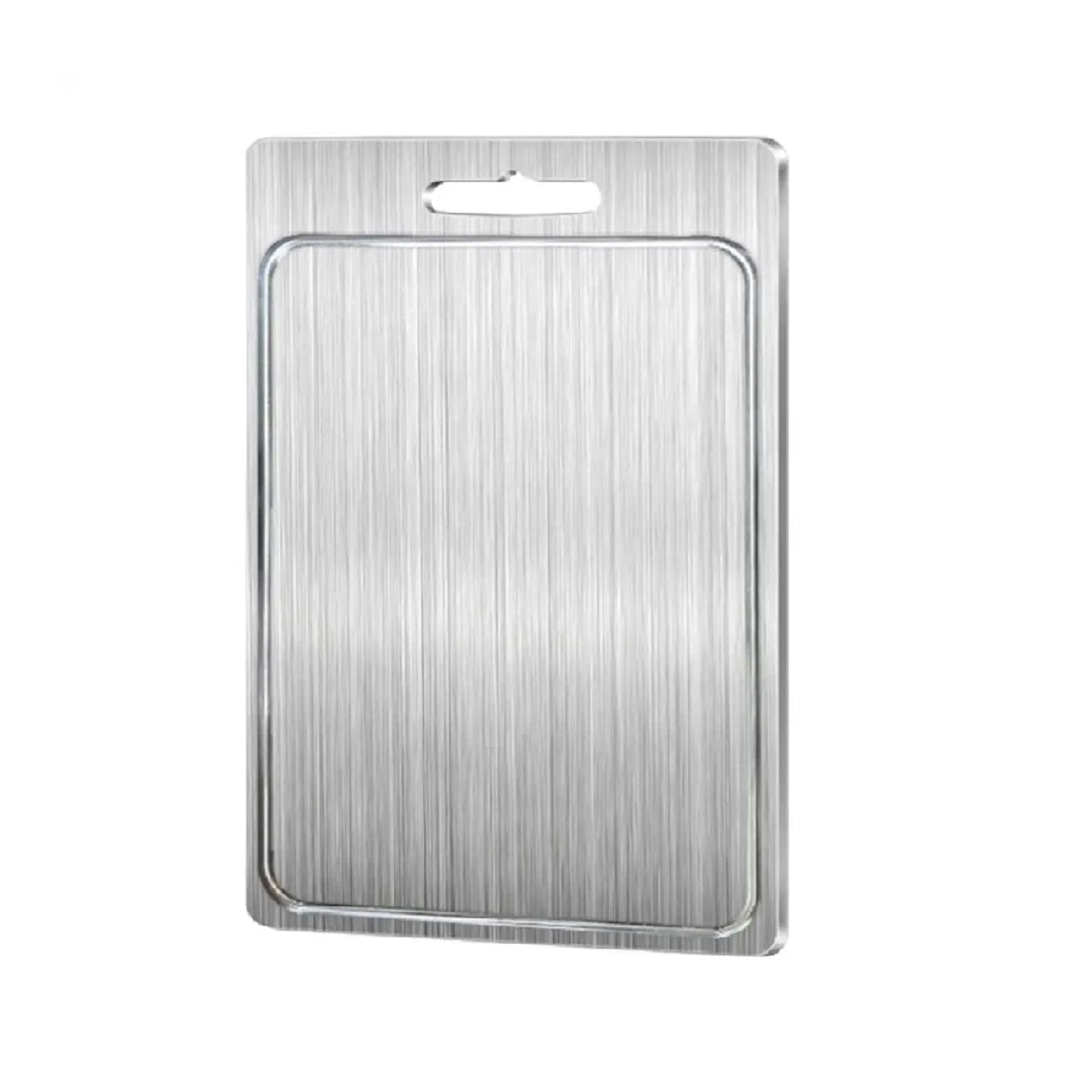 Titanium Stainless Steel Antibacterial Cutting Board - Double-Sided and Food Grade