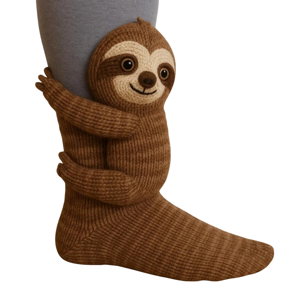 3D Knitted Animal Floor Socks - Cute Warm Winter Slippers