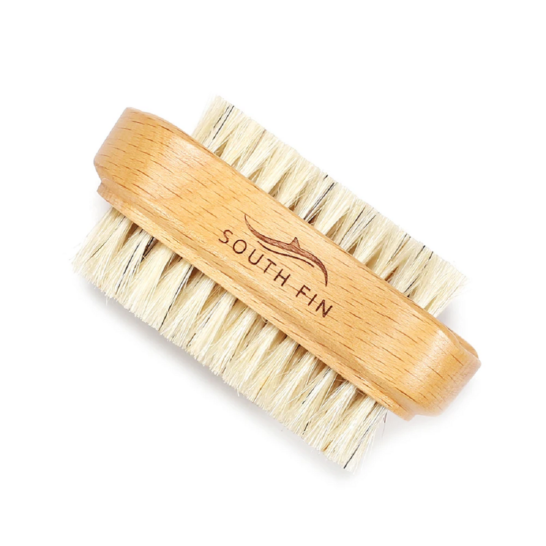 Natural Bristles Manicure Pedicure Tool Scrubbing Brush