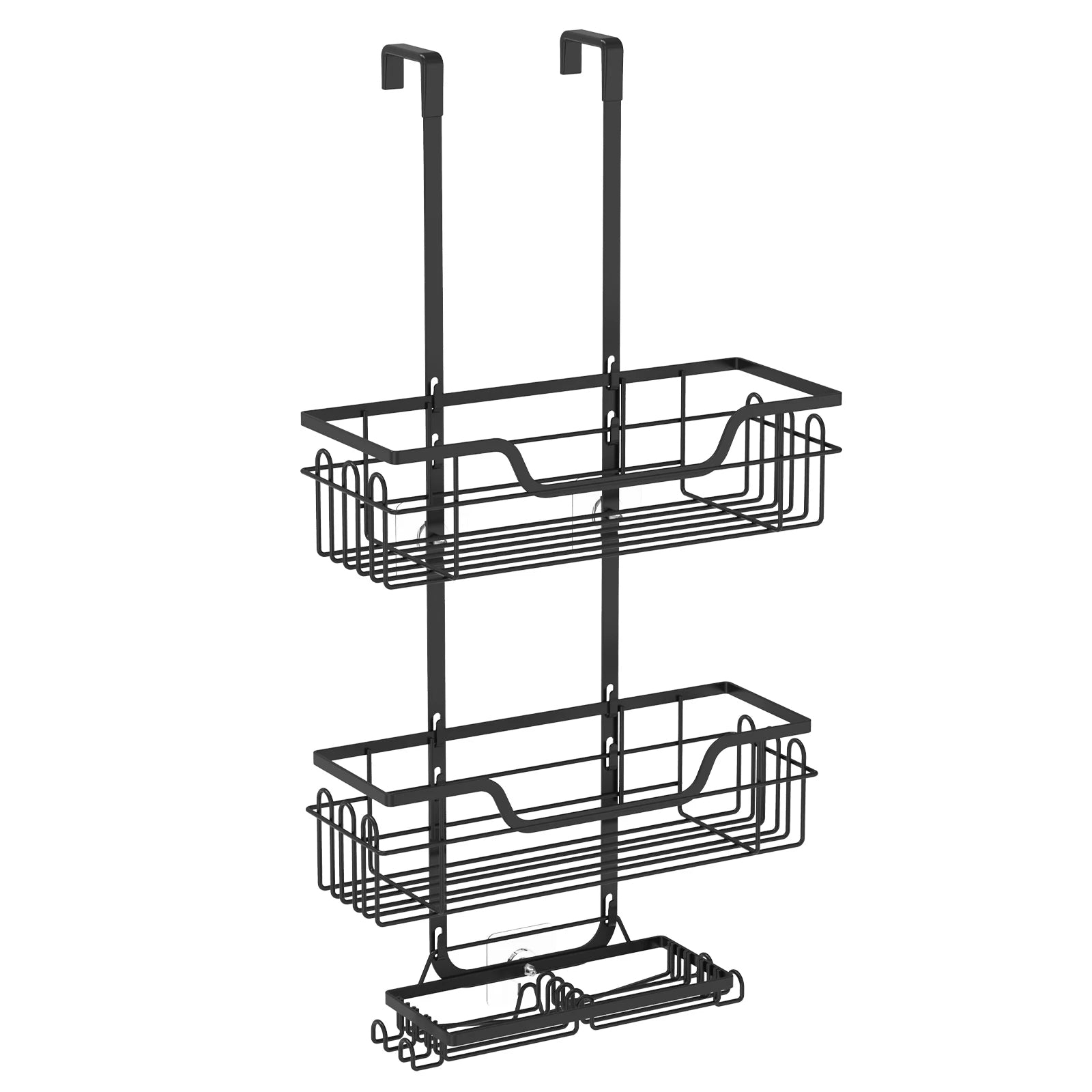 Drill-Free Hanging Bathroom Shelf - Over-Door Multi-Layer Storage Rack