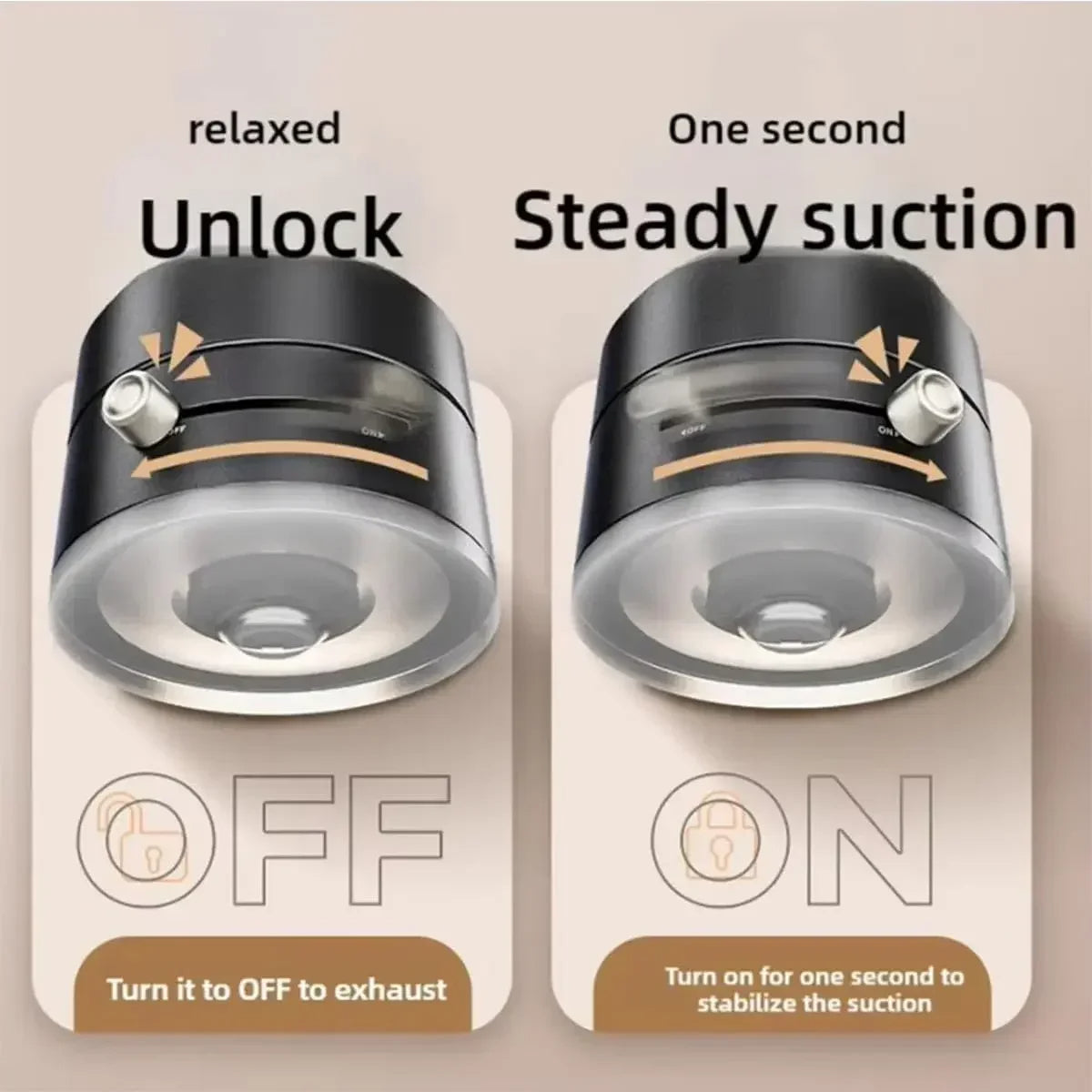 Magnetic Foldable Phone Grip Stand - Retractable Griptok Holder for Car and Home