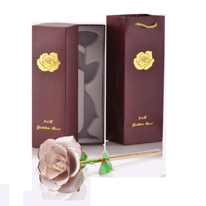 24K Gold Dipped Rose Flowers