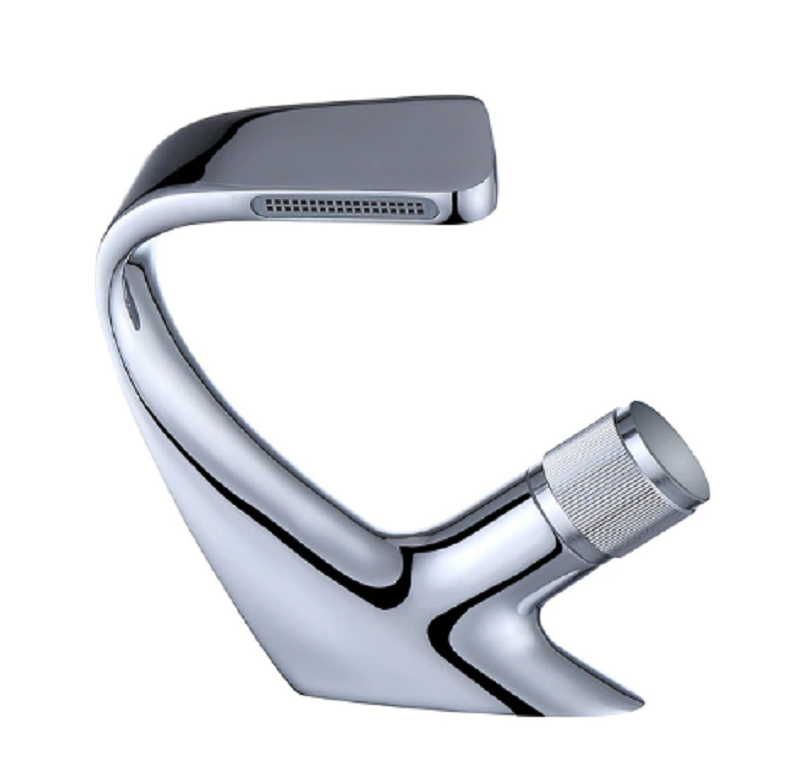 Matte Swan Faucet Waterfall