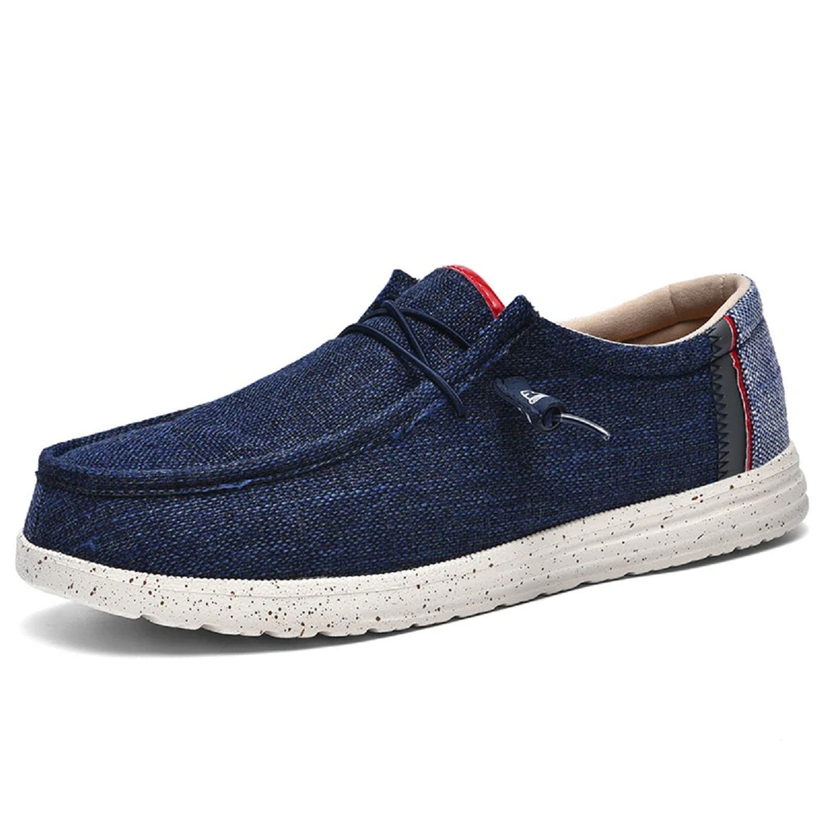 Men's Canvas Soft Sole Breathable Slip-On Loafers