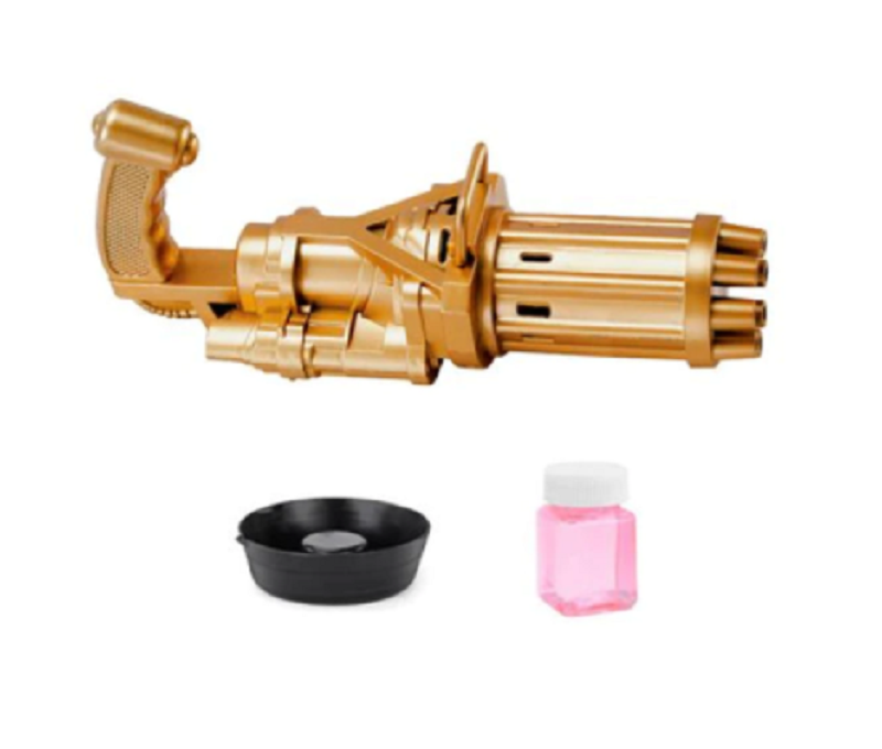 Partly Gatling Bubble Gun Toys