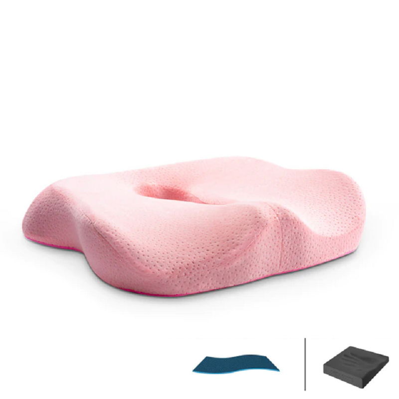 Non-Slip Orthopedic Memory Foam Cushion Office Chair Car Seat