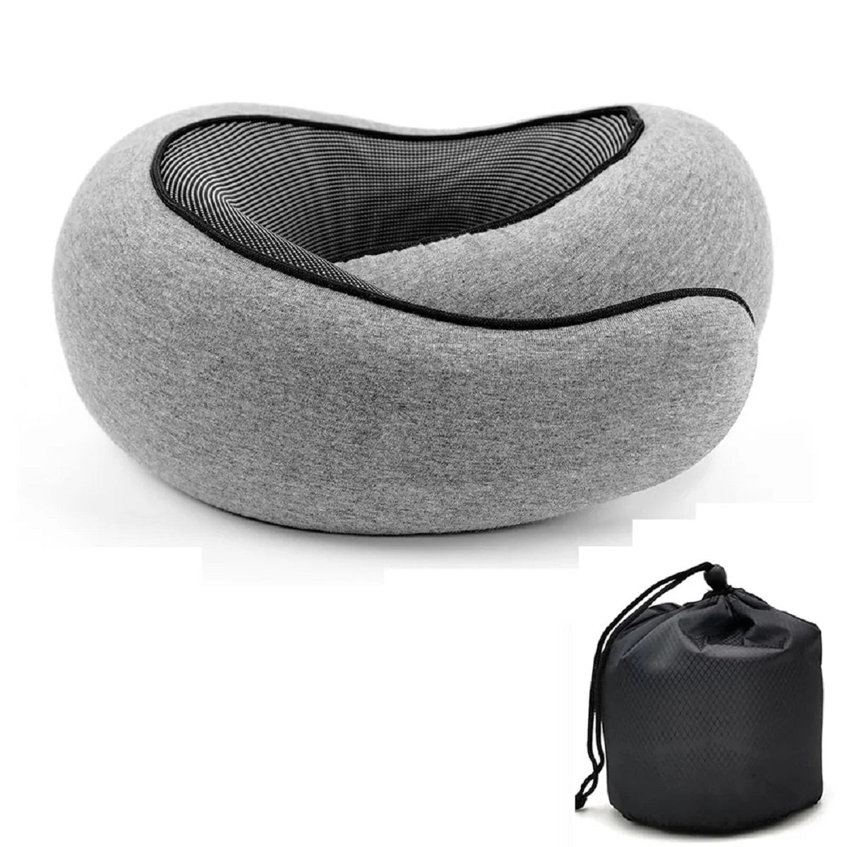 U-Shaped Memory Foam Neck Travel Pillow