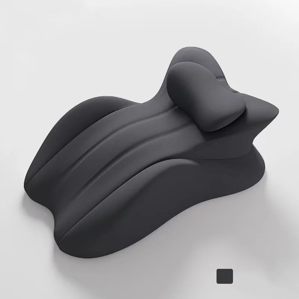 Ergonomic Bed Lie Memory Foam Cushion Body Relaxation Pillow