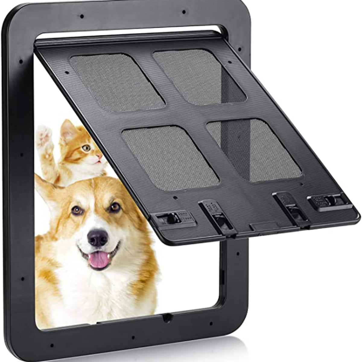 Magnetic Lockable Pet Screen Door