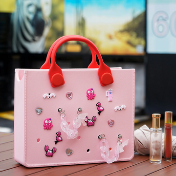Soft Rubber EVA Tote Shoulder Bag