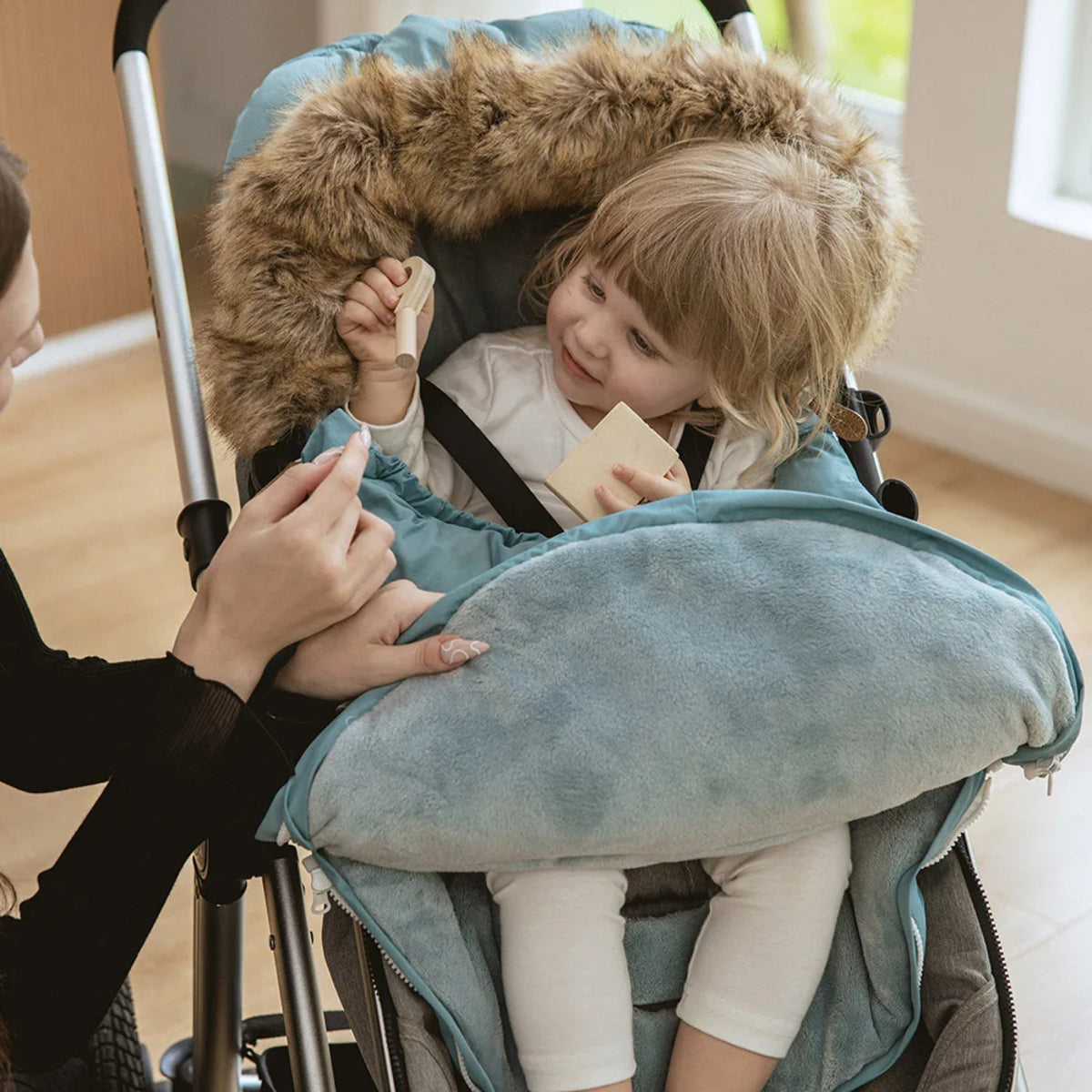 Baby Stroller Footmuff - Winter Warm Universal Pram Cover (0-36 Months)