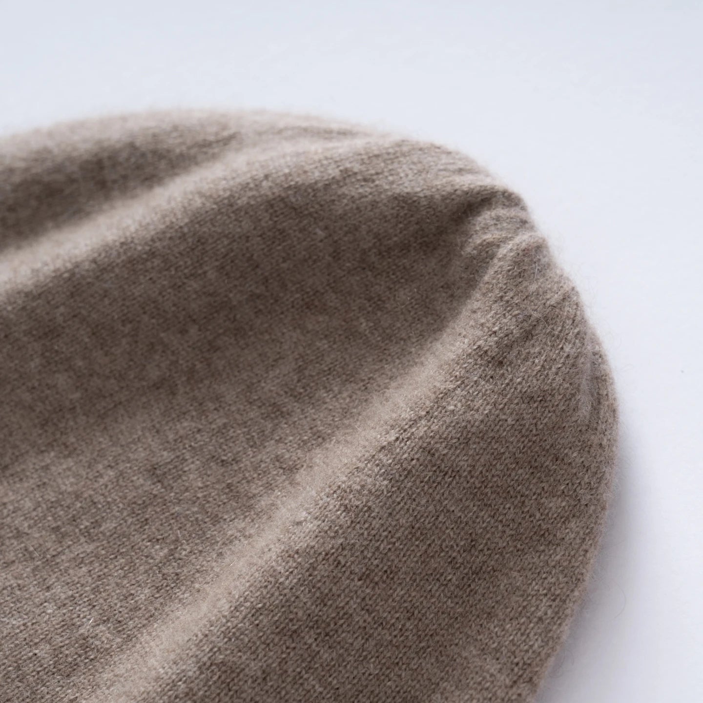 Pure Cashmere Winter Hat - Double-Layer Knit Beanie for Men & Women