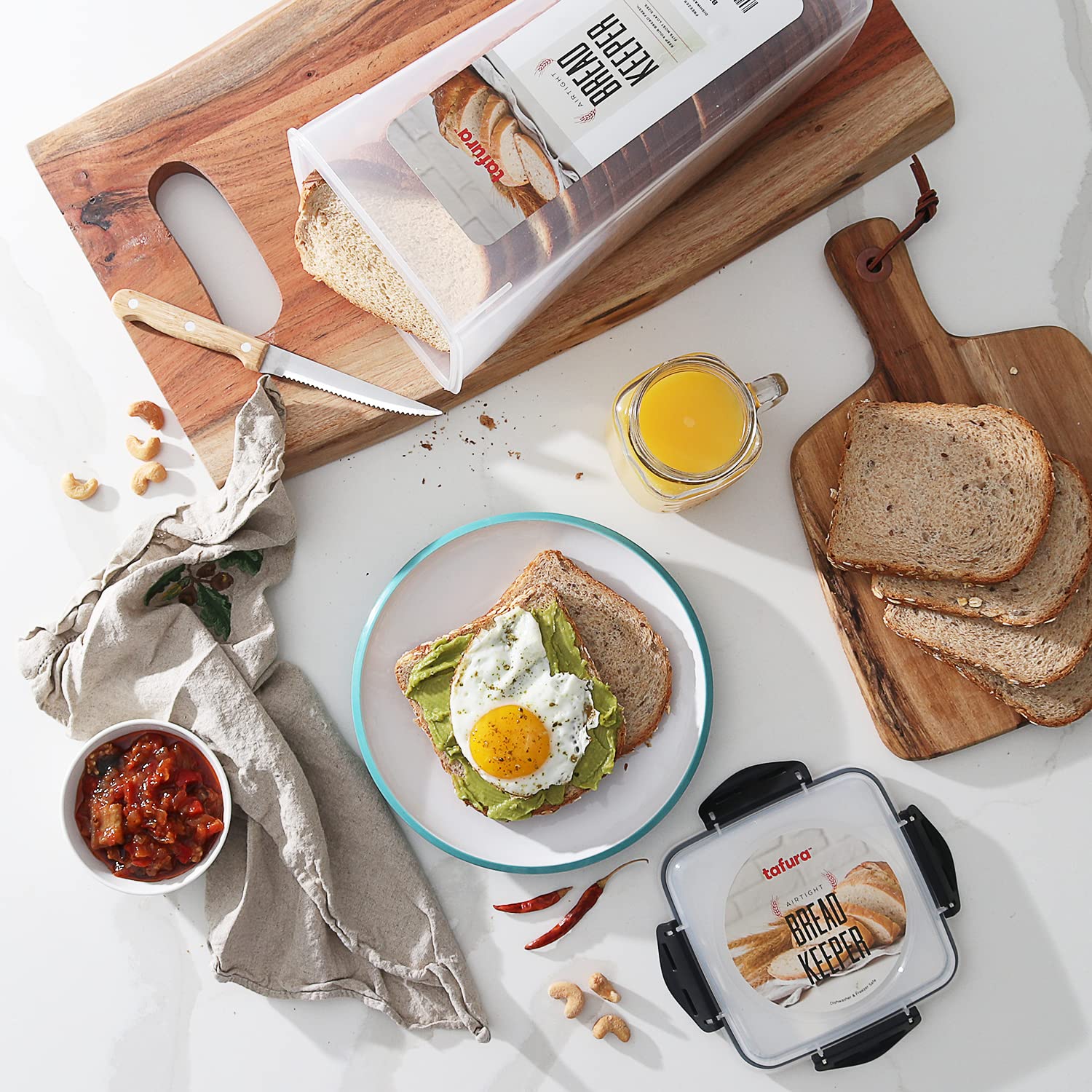 Bread and Toast Storage Box