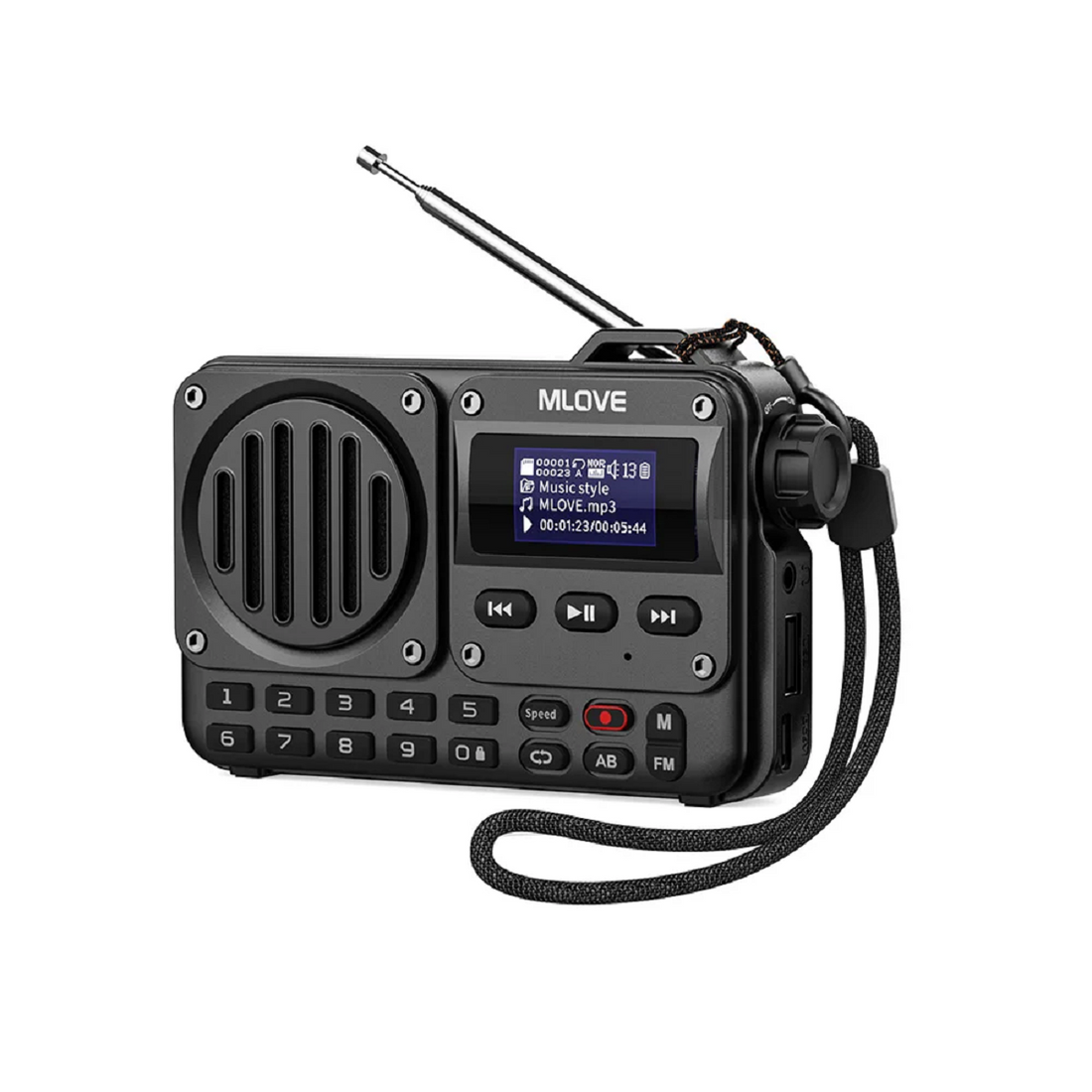 Portable Bluetooth Speaker with FM Radio