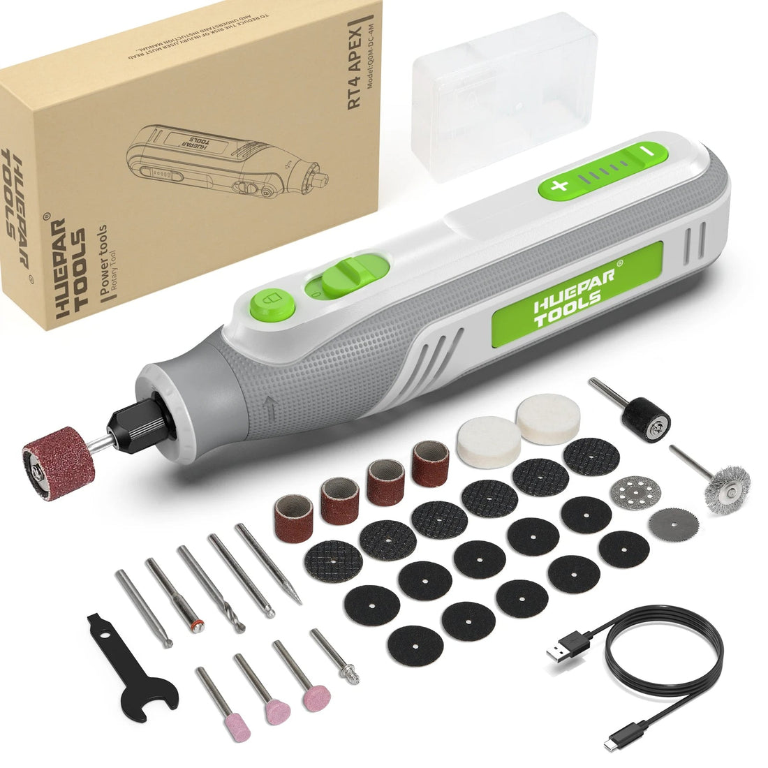Cordless Mini Grinder - 36 Pcs Engraving Grinding Tool Set