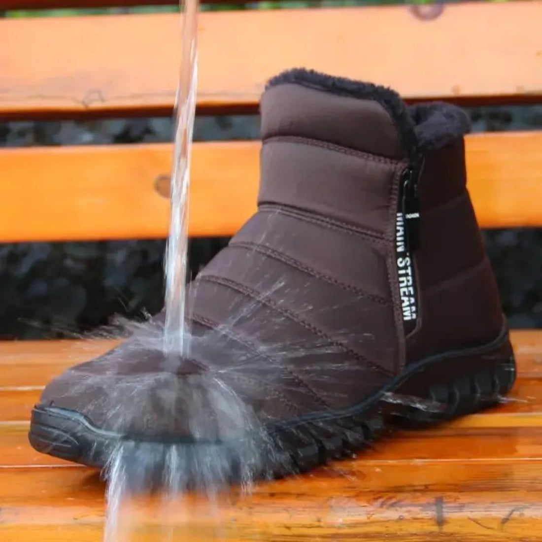 Men's Winter Shoes - Warm Anti-Slip Casual Sneakers with Soft Sole