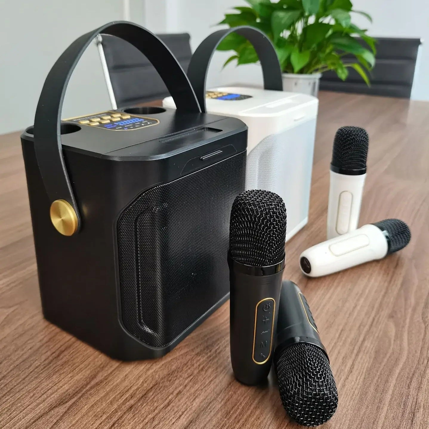 Portable High Power Karaoke Bluetooth Speaker
