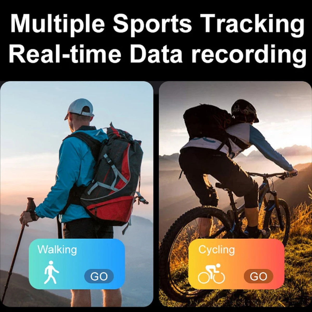 Smart Ring - Health and Sleep Tracker 5 ATM Waterproof Wireless Charging
