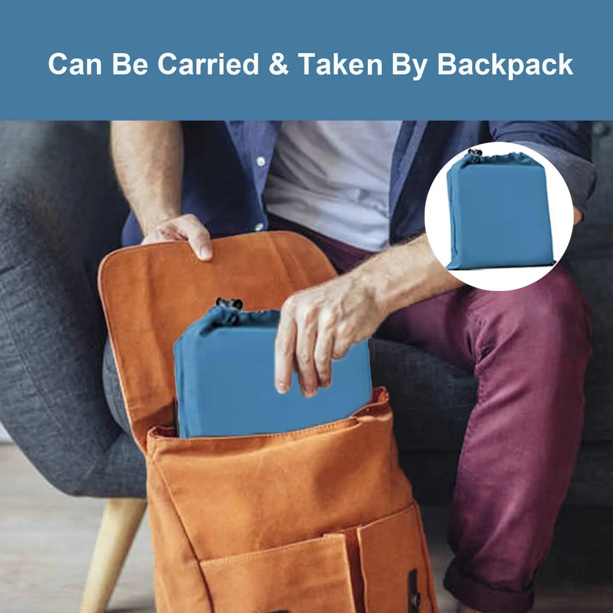 Sleeping Bag Liner - Lightweight Cotton Travel Sheet for Camping and Hotels