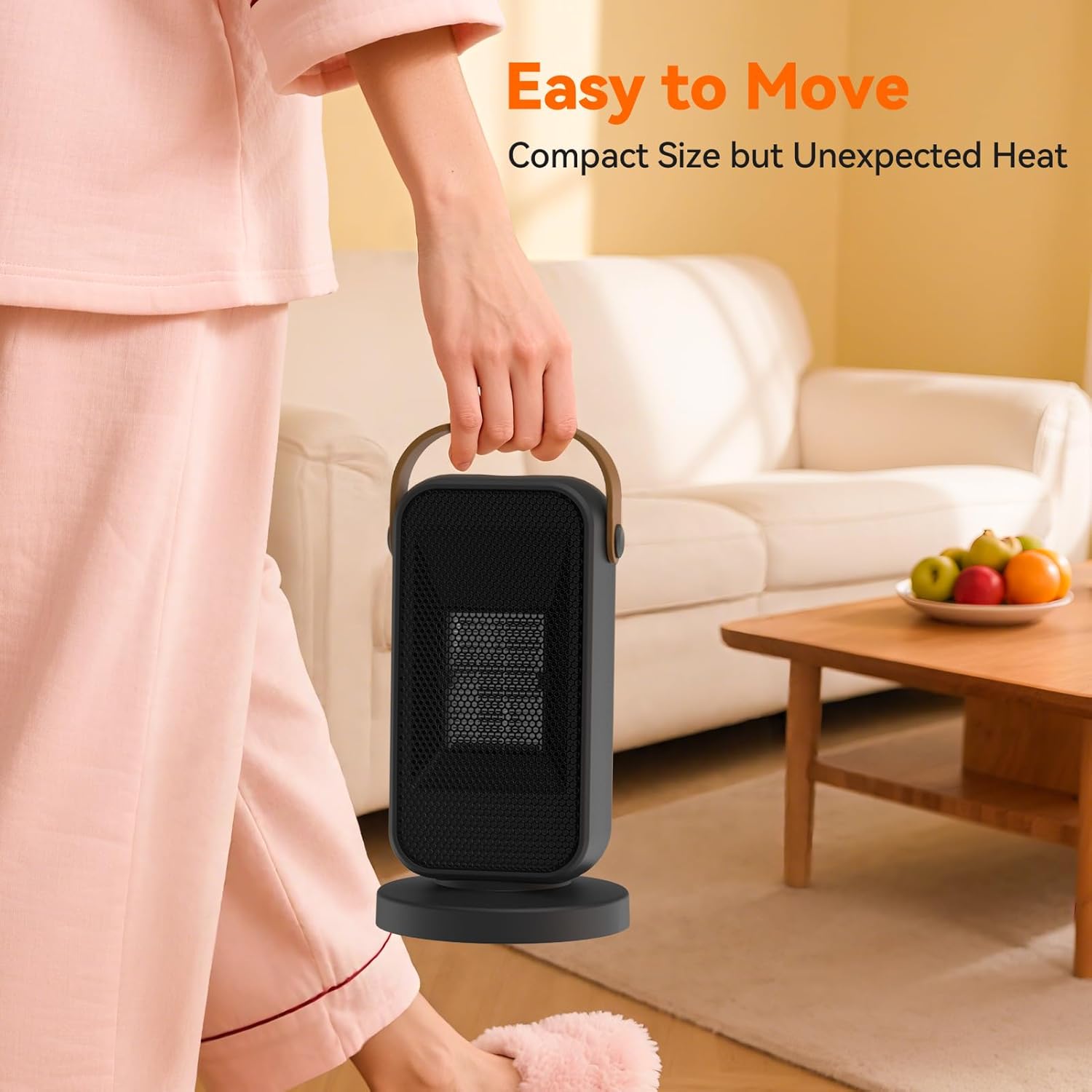 Electric Heater - Fast Heating Portable Desk with Safety Protection