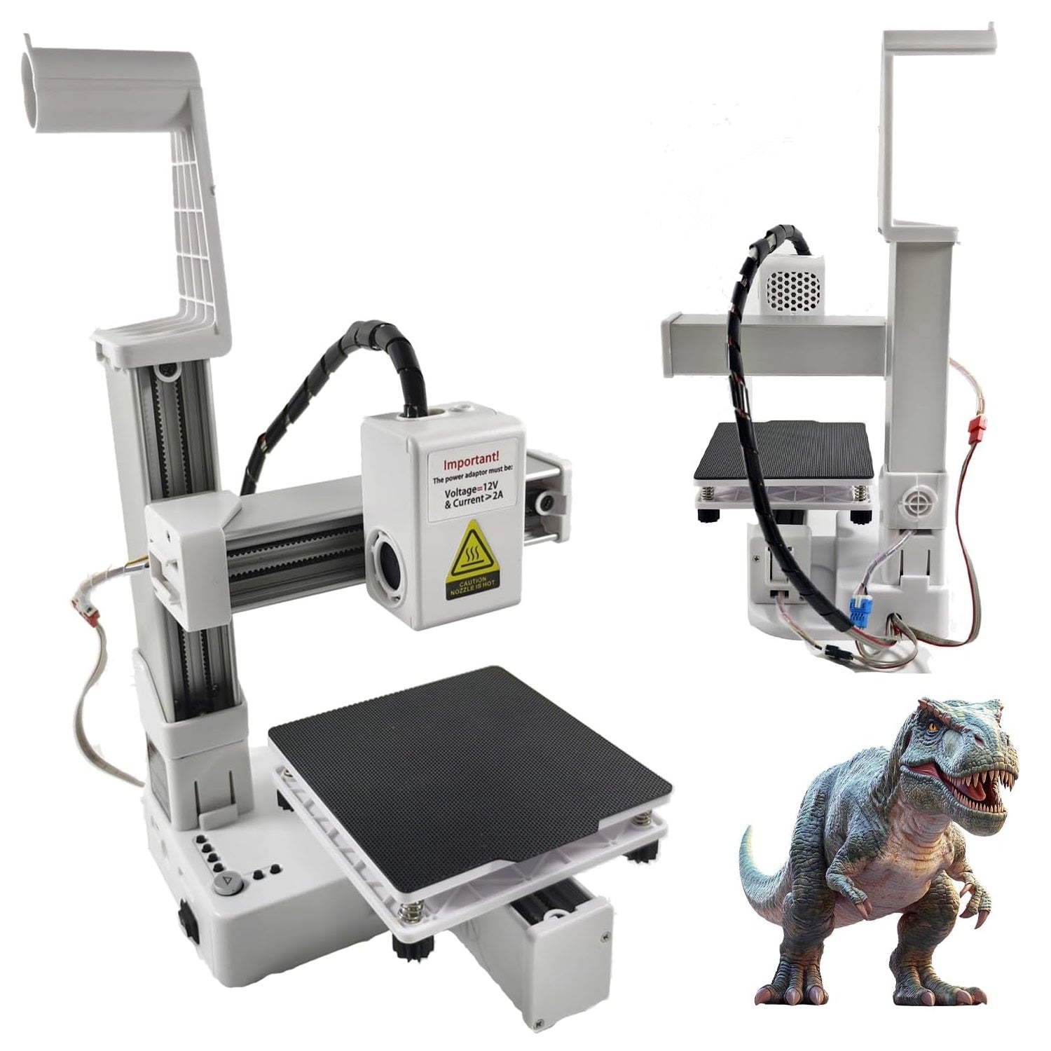 Entry-Level 3D Printer - Compatible with 0.07 in Pla/tpu Filament