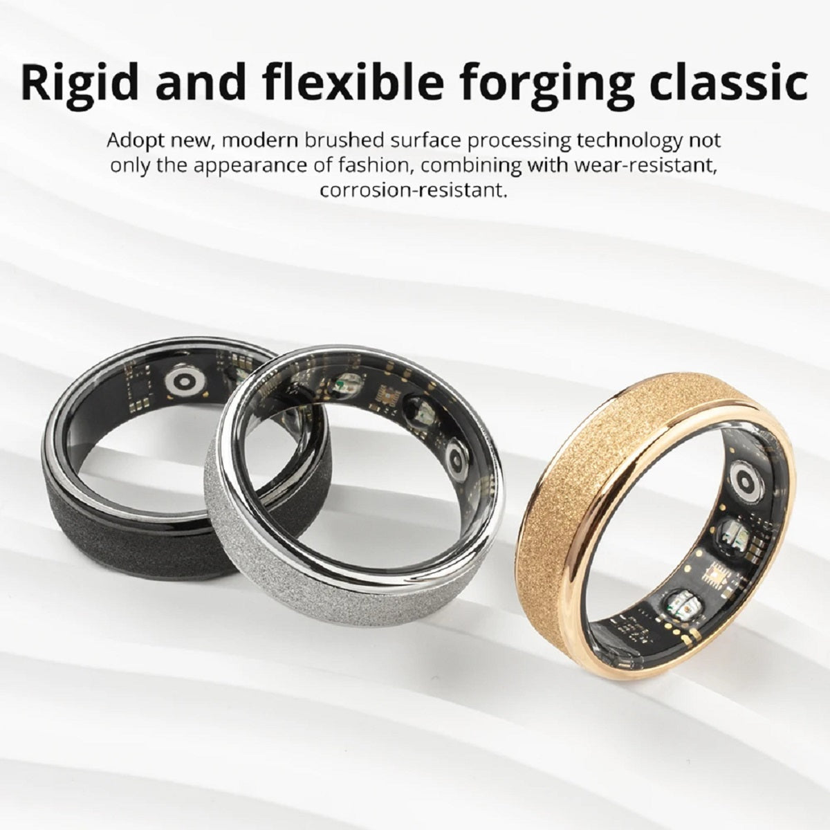 R10 Smart Ring - Health and Sleep Monitor 5 ATM Waterproof