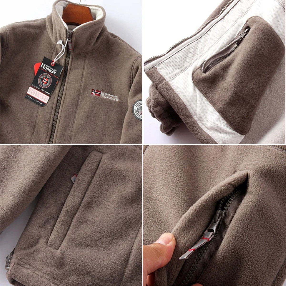 Men's Velvet-Lined Winter Windbreaker Ultimate Warmth & Style Jacket
