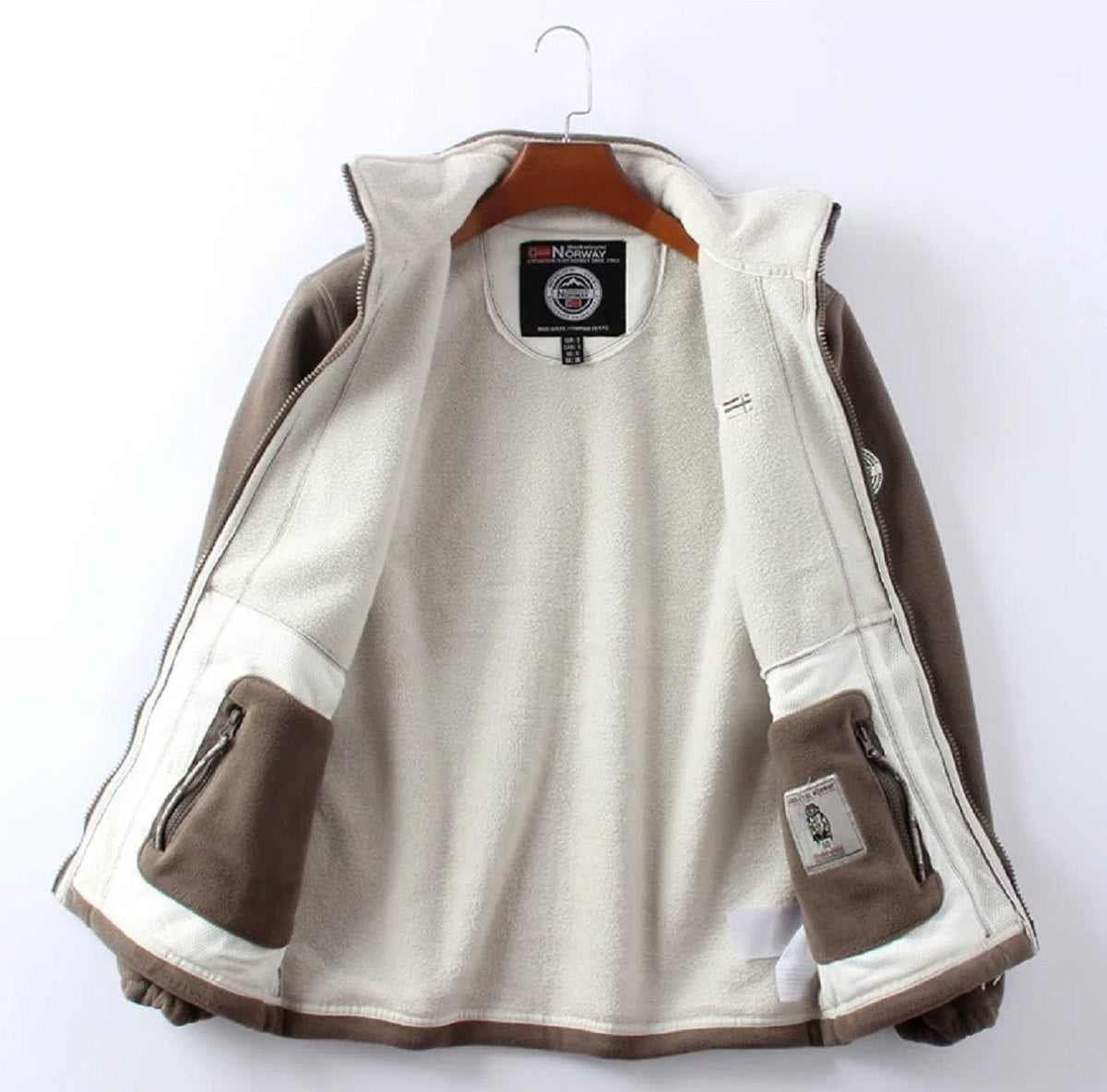 Men's Velvet-Lined Winter Windbreaker Ultimate Warmth & Style Jacket