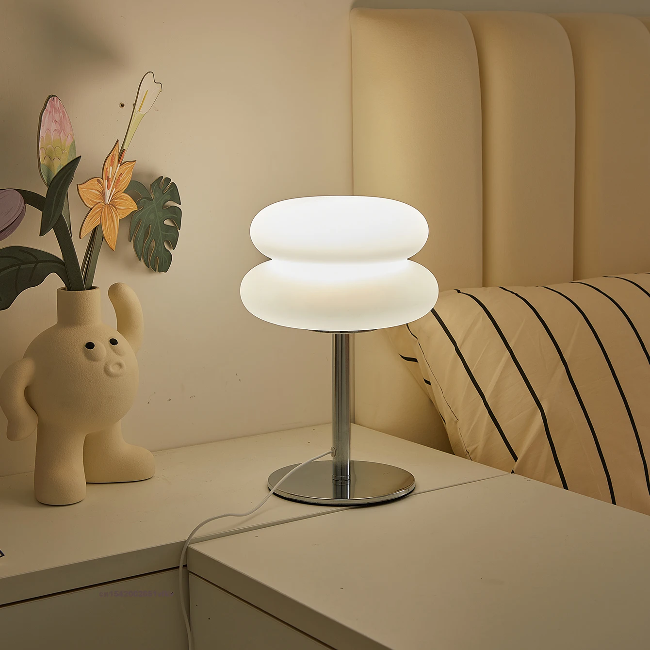Retro Table Nordic Mushroom Lamp Brightness Dimming Light