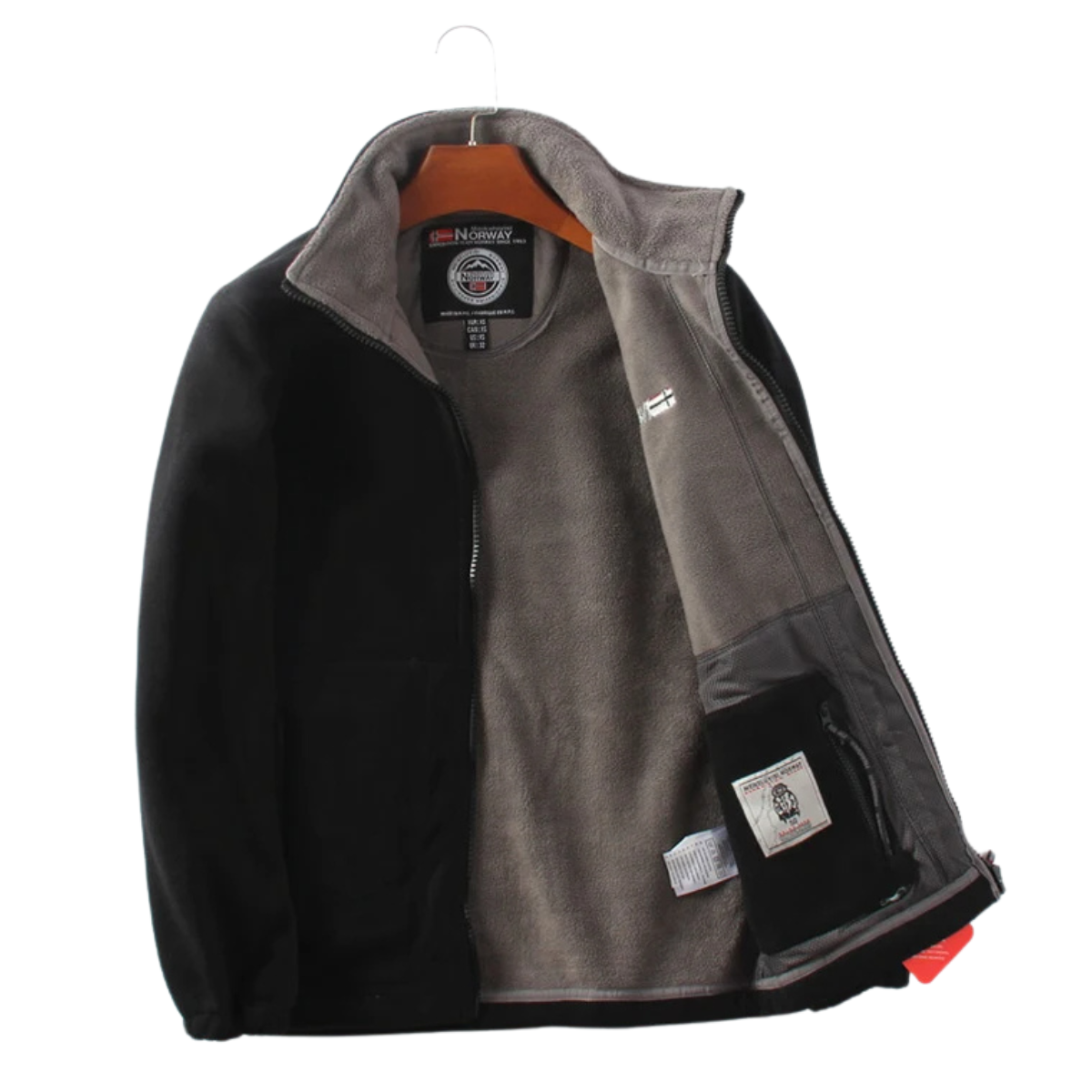 Men's Velvet-Lined Winter Windbreaker Ultimate Warmth & Style Jacket