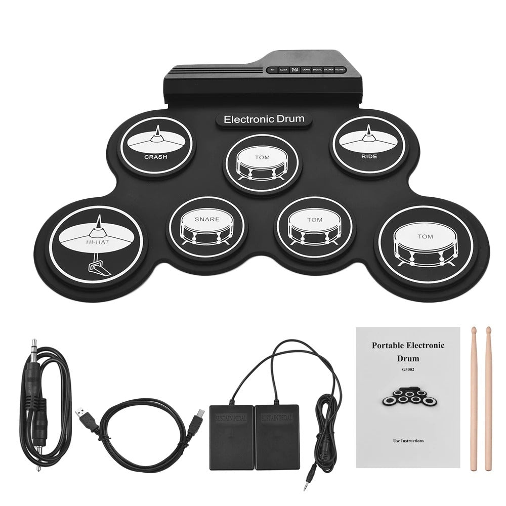 Portable Electronic Drum Set