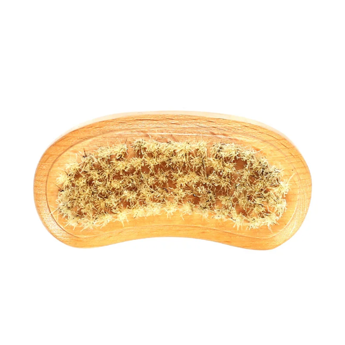 Natural Bristles Manicure Pedicure Tool Scrubbing Brush