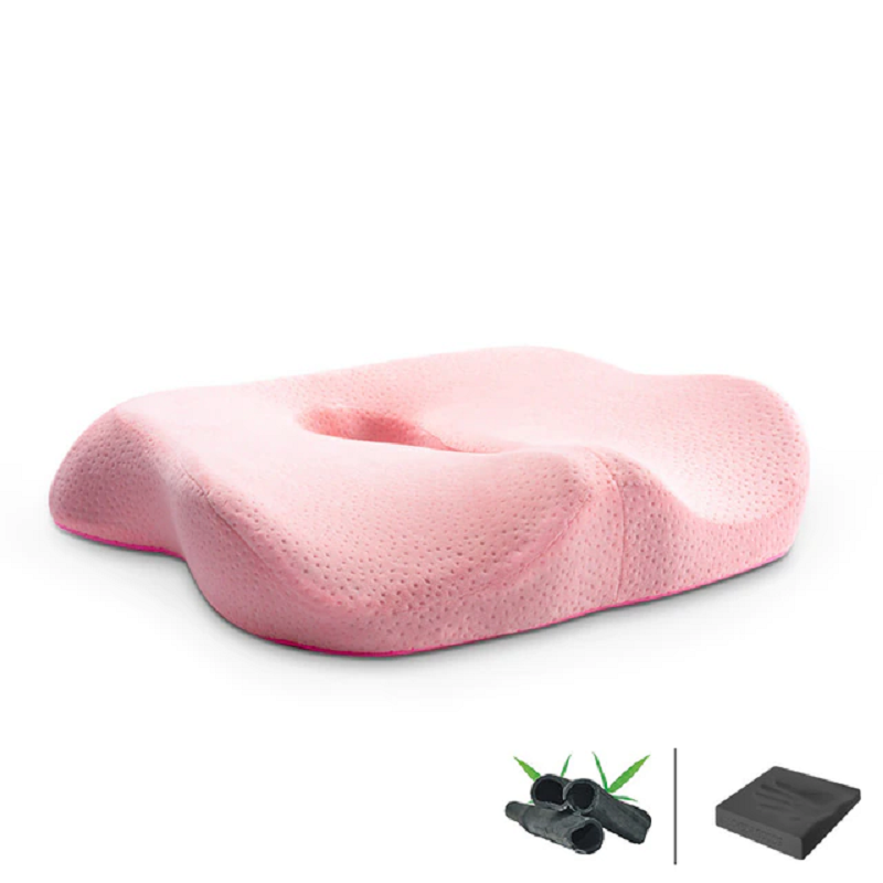 Non-Slip Orthopedic Memory Foam Cushion Office Chair Car Seat