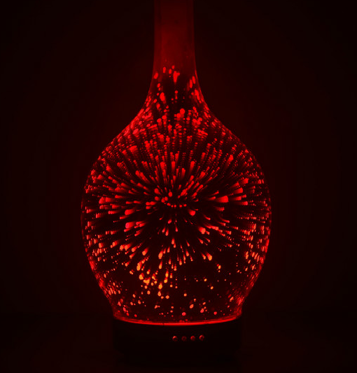 45°folor Light 3D Glass Star Pattern Aroma Diffuser