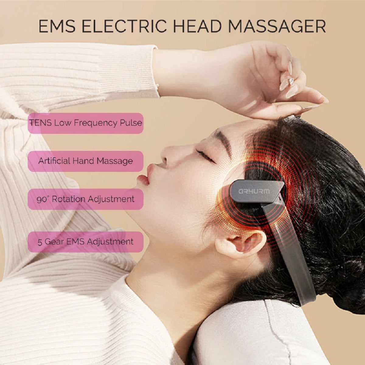 Electric Head Massager - Relief and Relaxation