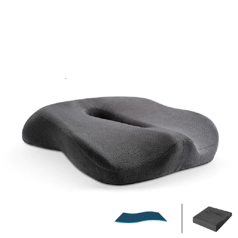 Non-Slip Orthopedic Memory Foam Cushion Office Chair Car Seat