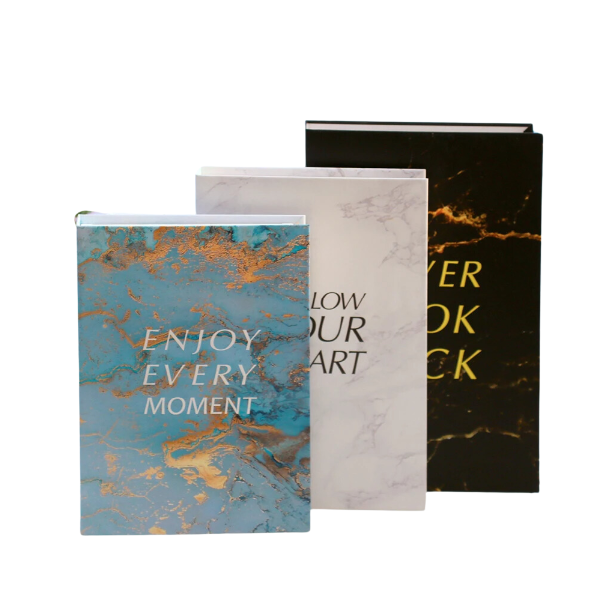 3 Pcs Fake Coffee Table Books Decor