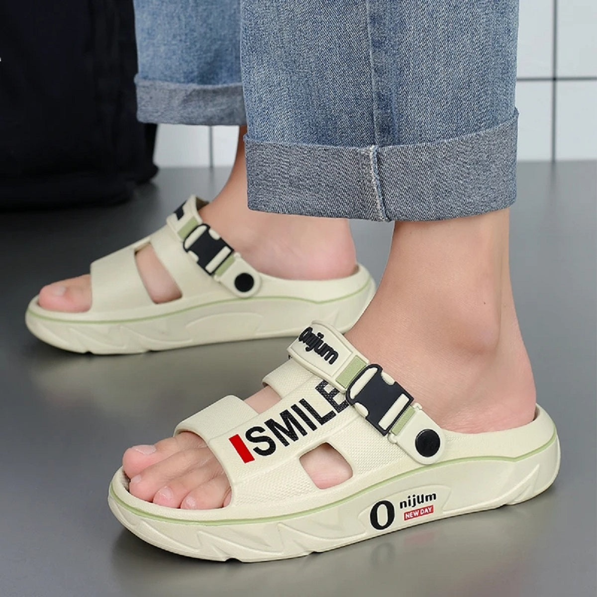 Massage Slippers - Soft Indoor/outdoor Slides Clogs