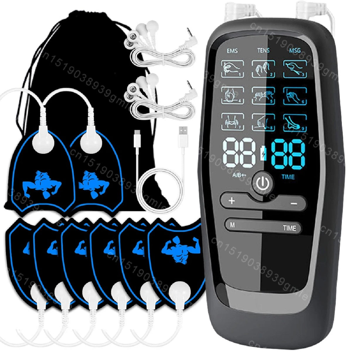Tens EMS Muscle Stimulator Digital Body Massage and Acupuncture Device