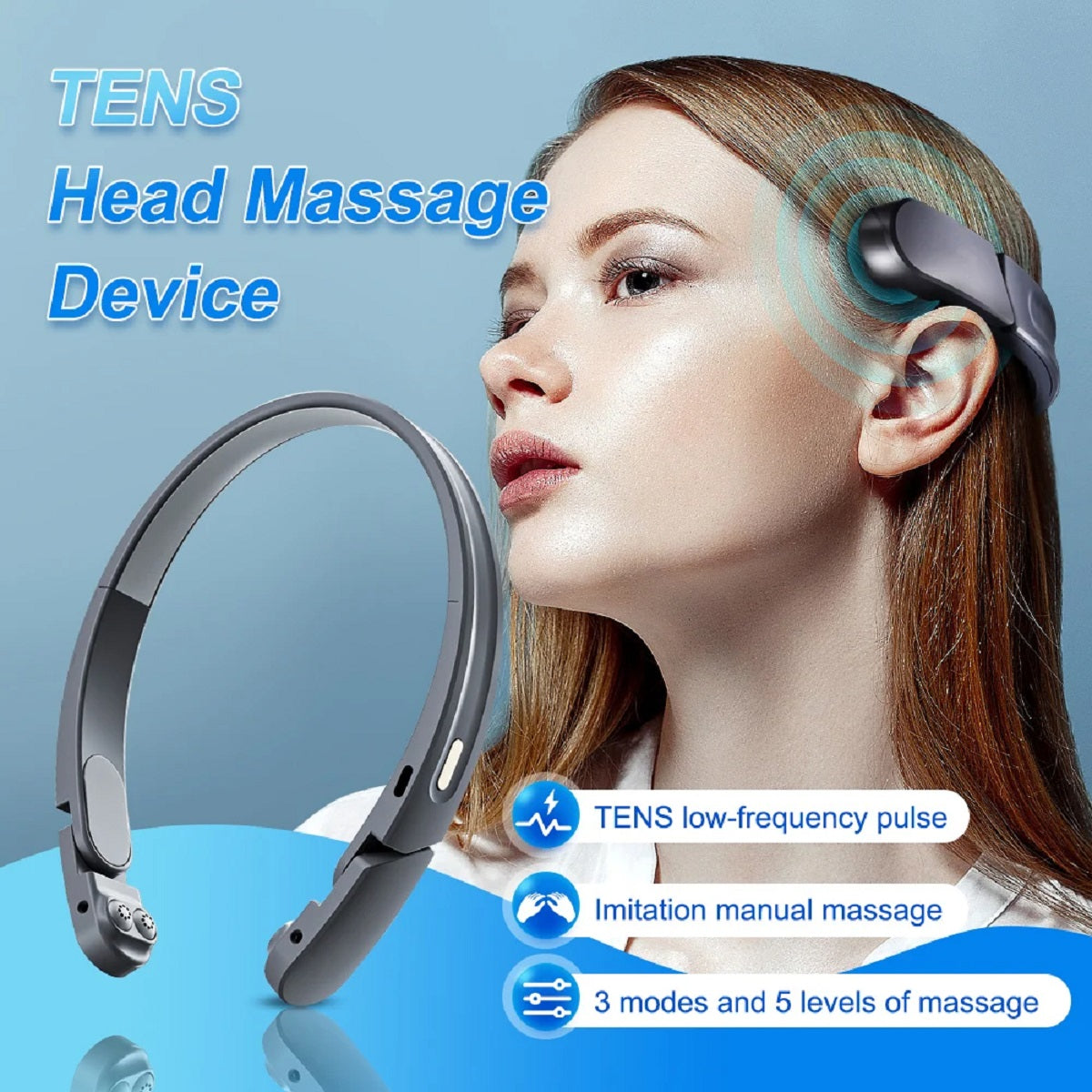 Electric Head Massager - Relief and Relaxation