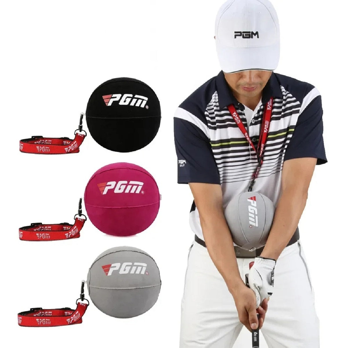 Golf Swing Trainer Ball - Inflatable Arm Posture Corrector Aid
