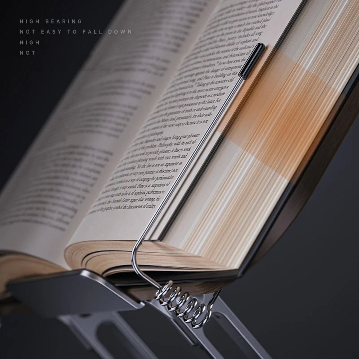 Adjustable Foldable Aluminum Stand - Laptop Tablet and Book Holder