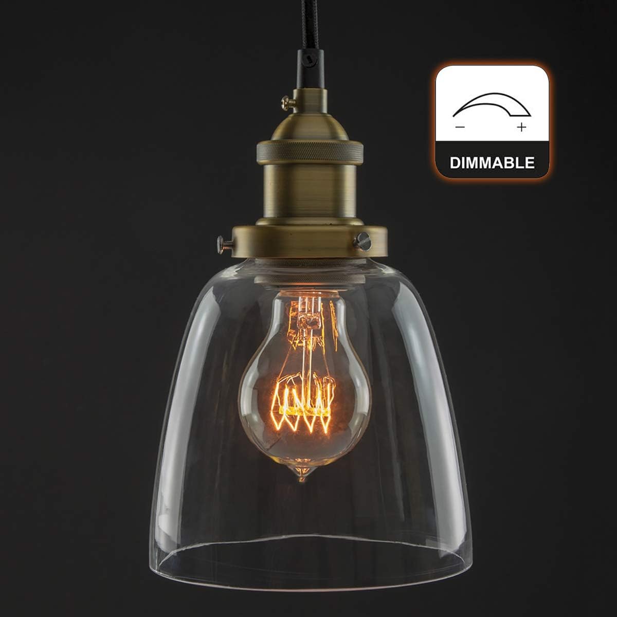 6 Pcs Dimmable Vintage Edison Light Bulb