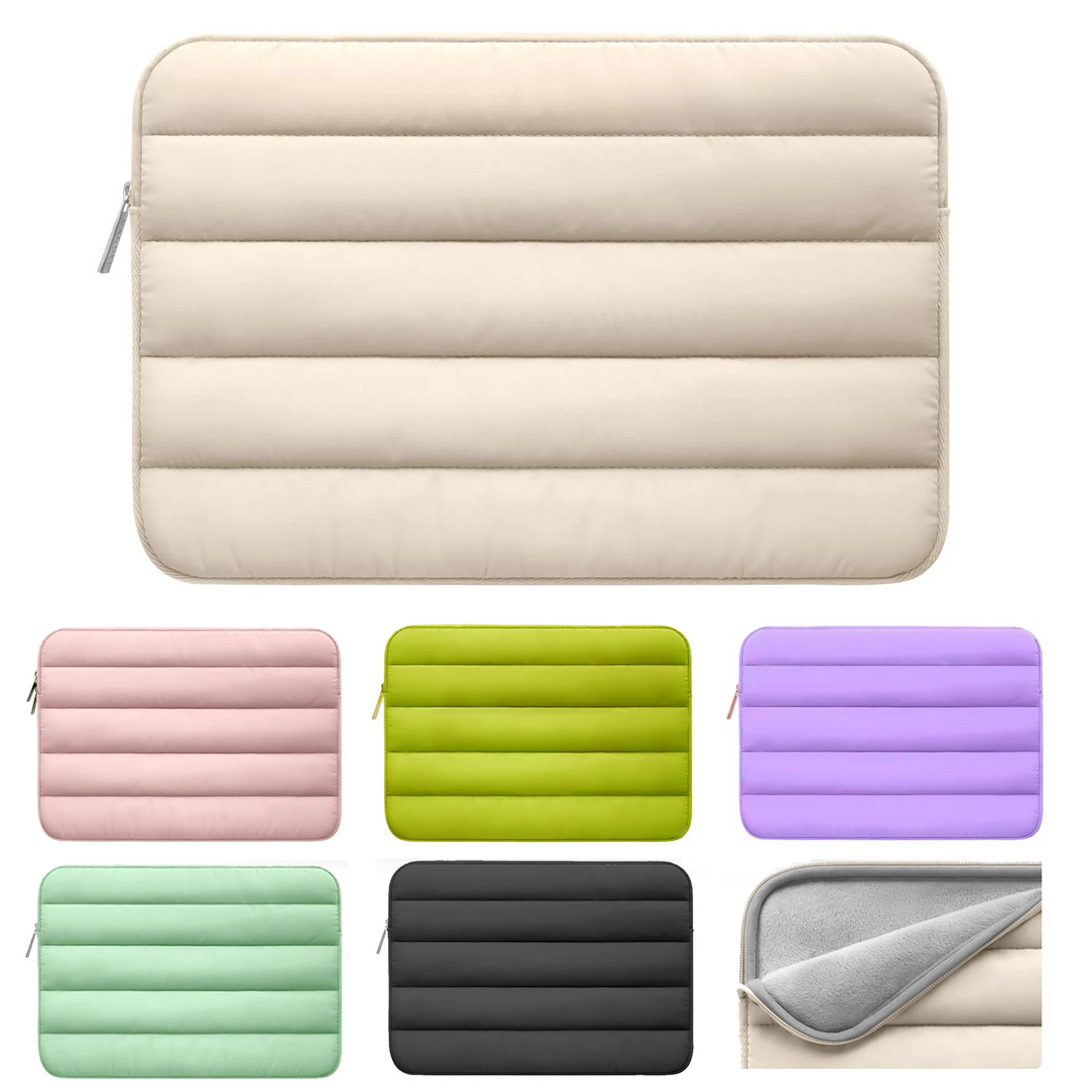 Puffy Laptop Sleeve Cover Bag