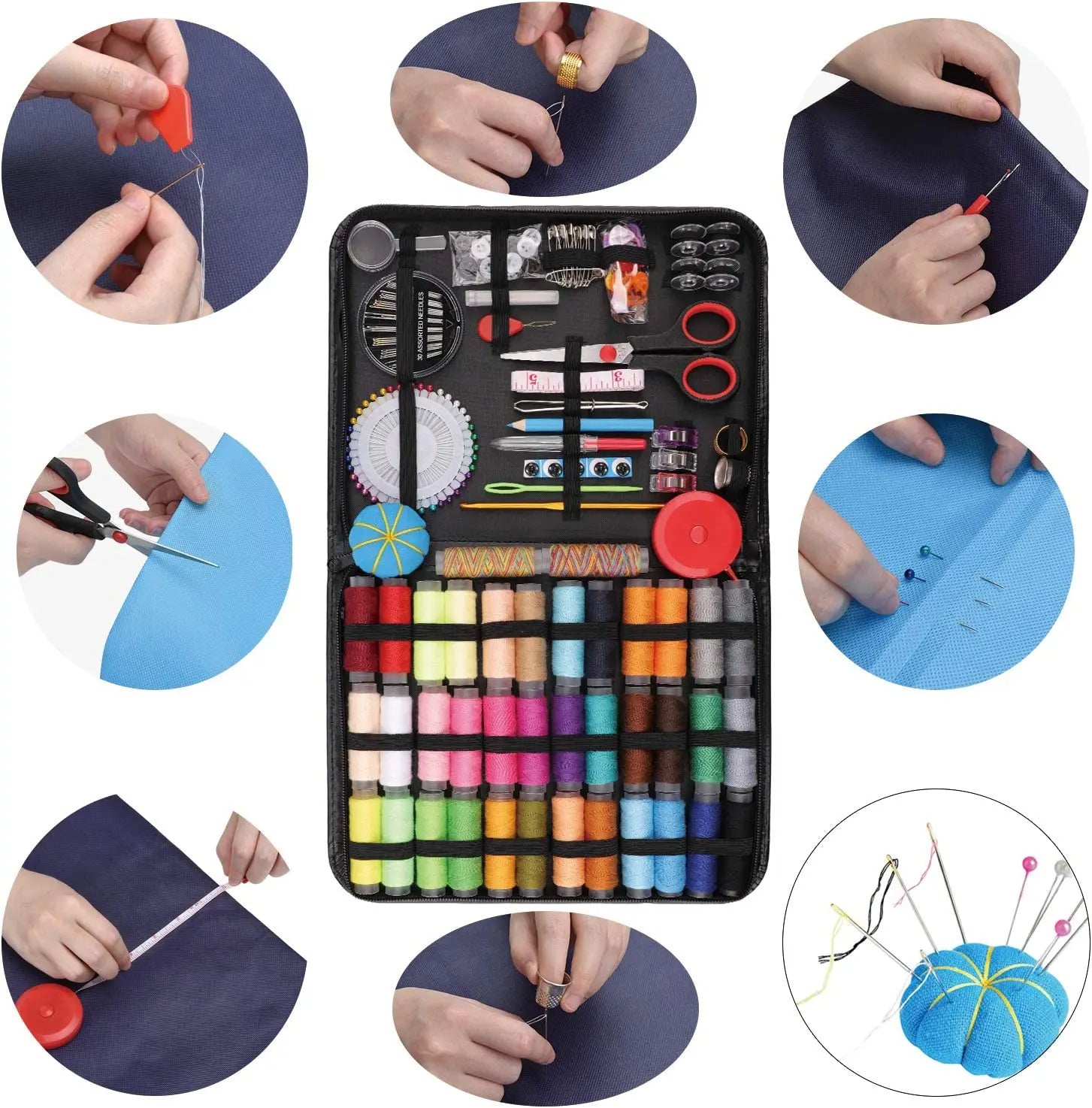 Large Premium Sewing Supplies DIY and Home Button Repair Kit