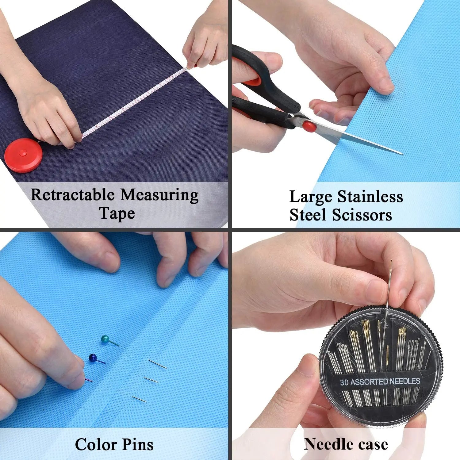Large Premium Sewing Supplies DIY and Home Button Repair Kit