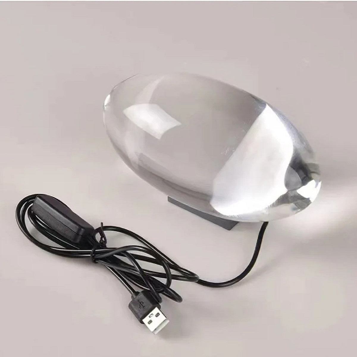 LED Crystal Eye of the Sky Egg-Shaped Lamp