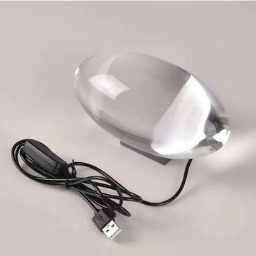 LED Crystal Eye of the Sky Egg-Shaped Lamp
