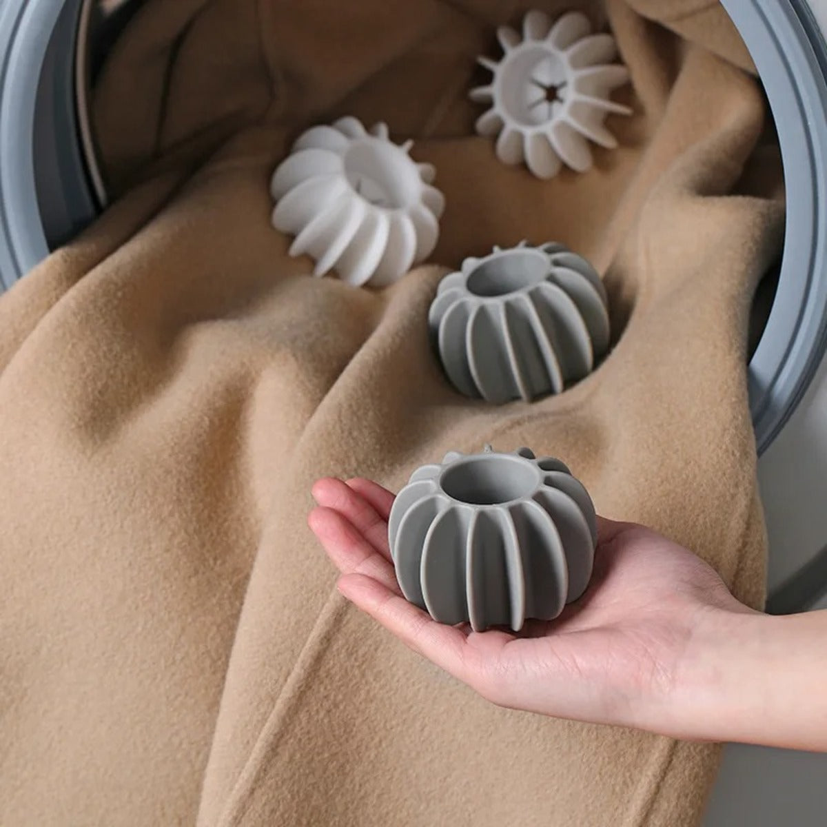 Laundry Balls - Reusable Silicone Pet Hair Remover for Washing Machine