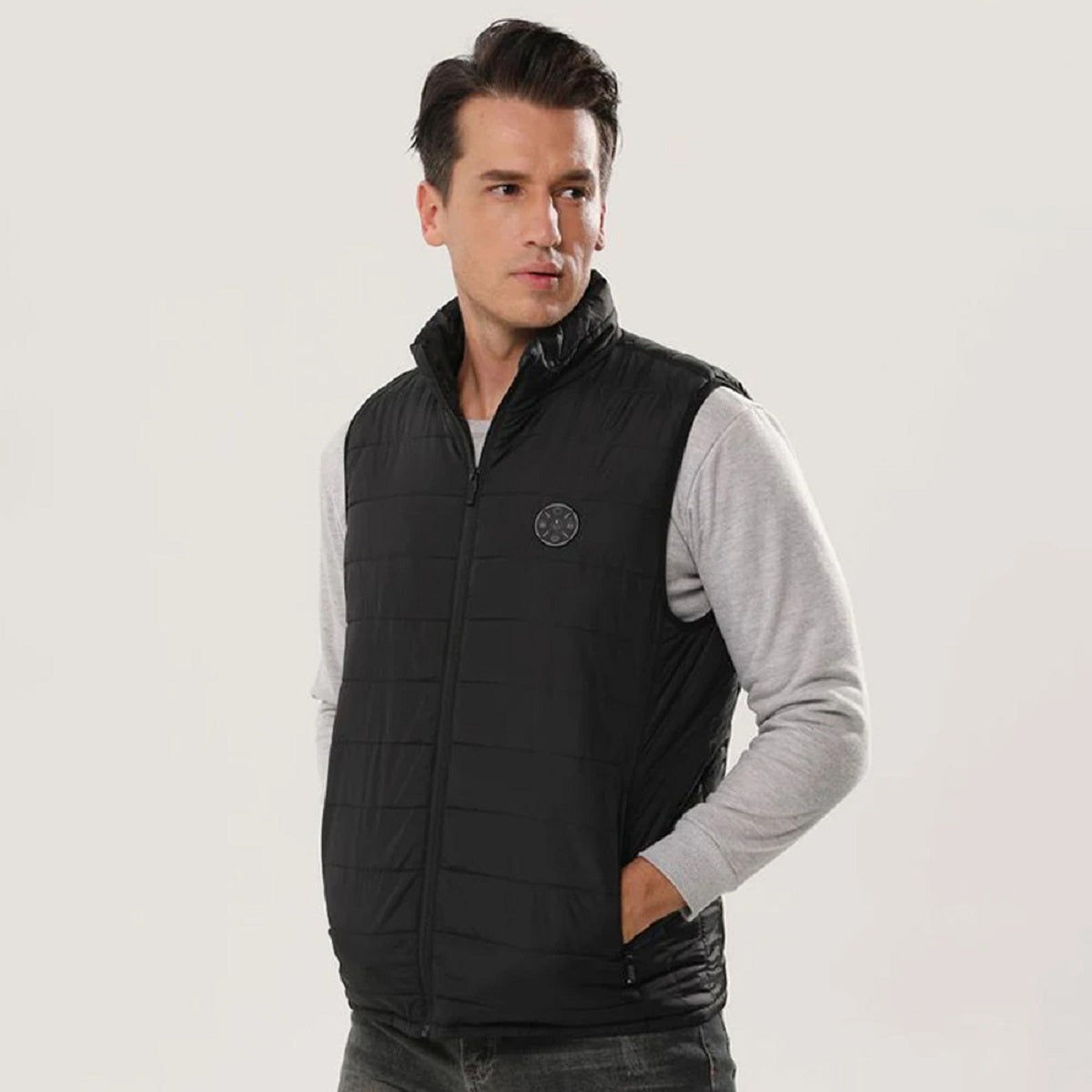 9-Zone USB Heated Vest - Rechargeable Electric Winter Bodywarmer Jacket